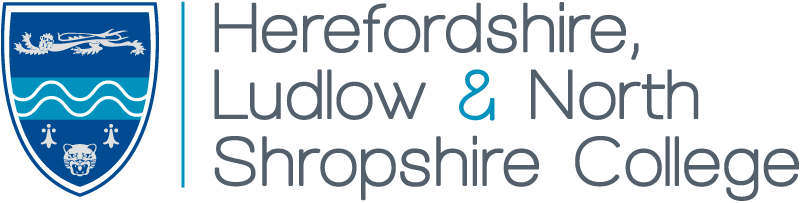 Herefordshire, Ludlow & North Shropshire College Logo.