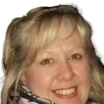 A cut out headshot of Lynnette Hughes smiling, on a transparent background