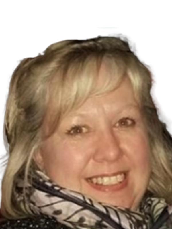 A cut out headshot of Lynnette Hughes smiling, on a transparent background