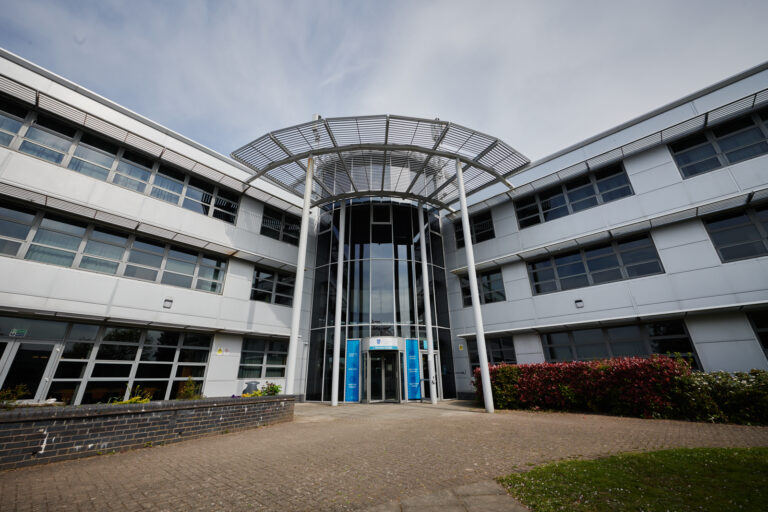 A shot of the outer building of North Shropshire College