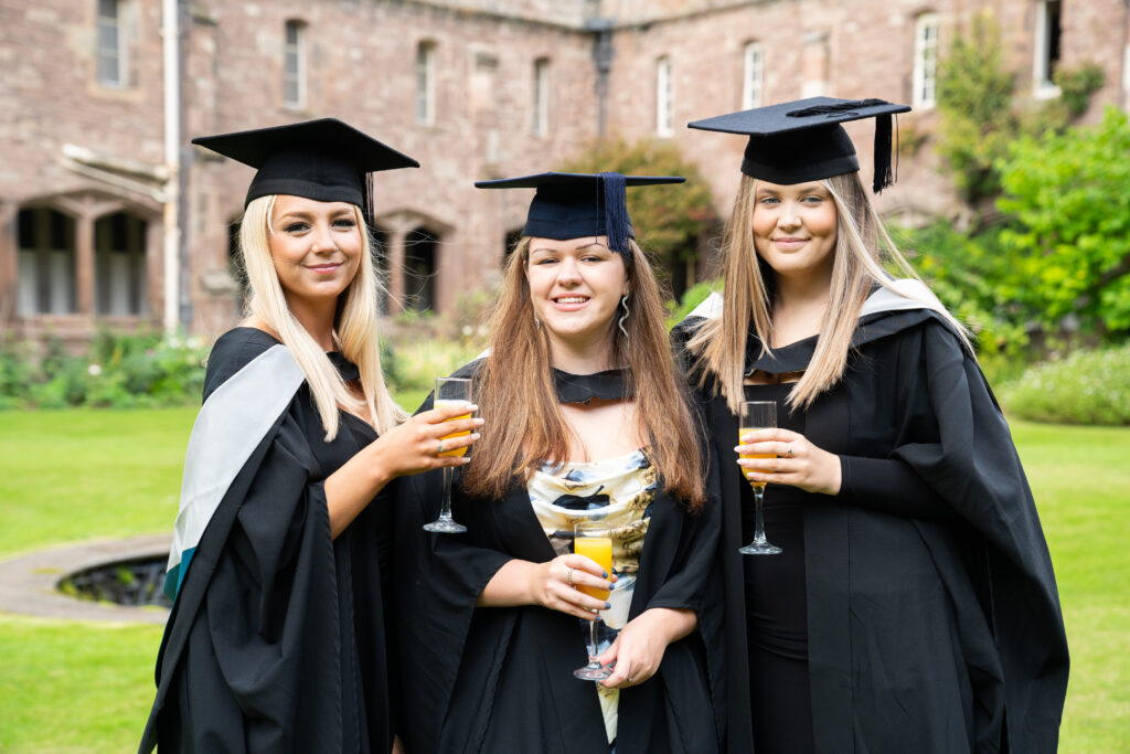 HLNSC students at graduation ceremony