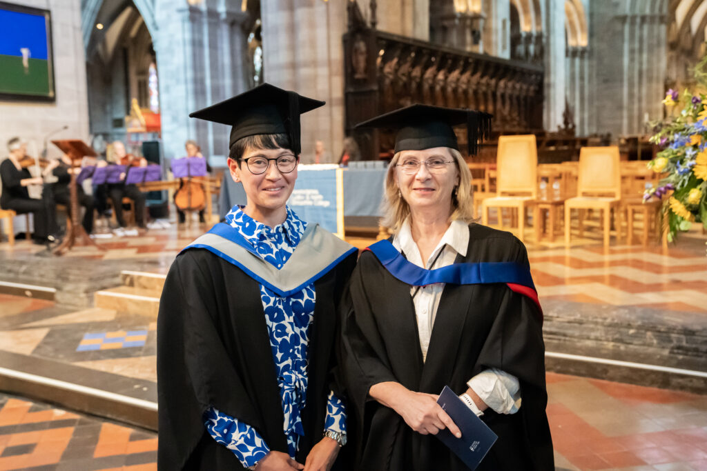 Graduands in the Cathedral