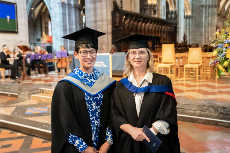 Graduands in the Cathedral