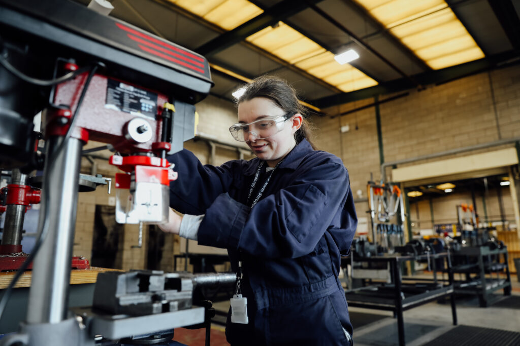 Ashley Level 3 Motor Vehicle course Walford College Baschurch