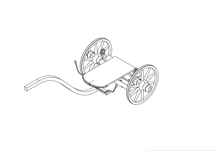 Chariot that students will be working on